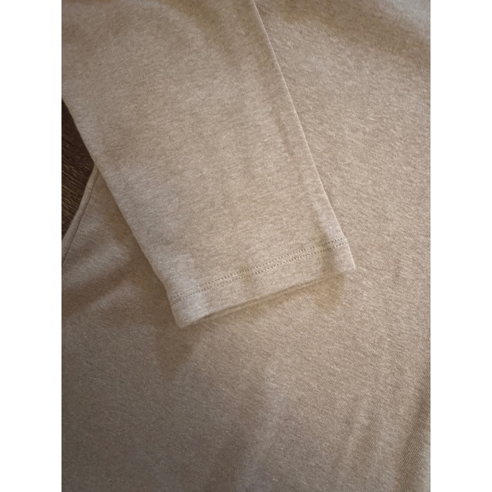 Lauren Ralph Lauren Women's 2X Beige Shawl Collar Cotton Sweater NWT - Picture 3 of 5